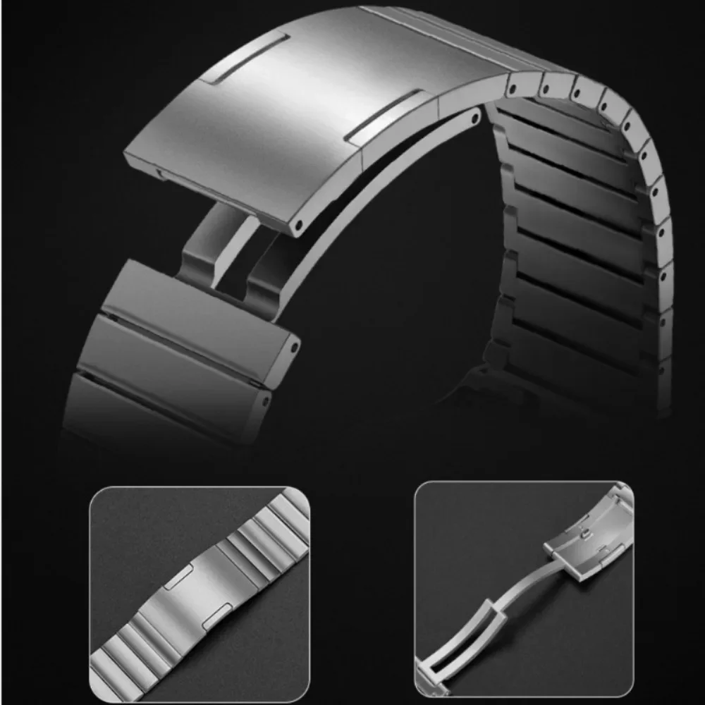 Metal Bracelet Strap For Huawei Watch GT4 46mm Original Quick-release Interface Wristband For Huawei GT4 Stainless Steel Band