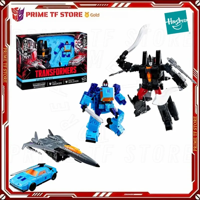 【Горячие продажи】Оригинальные трансформеры Hasbro SS Studio Series ELITE SEEKER GROUND SOLDIER Аниме Фигурка Хобби Игрушки Коллекционная модель