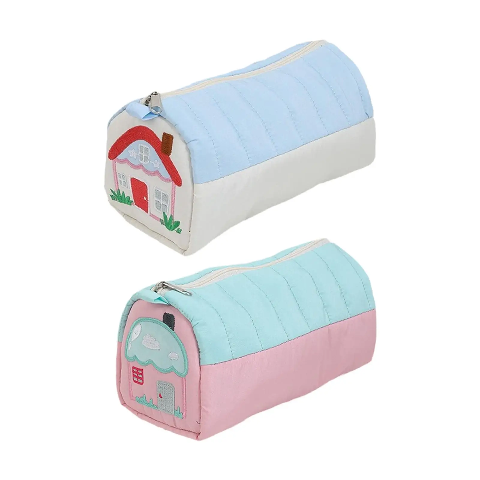 กล่องดินสอซิปน้ําหนักเบากระเป๋าดินสอความจุขนาดใหญ่น่ารักสําหรับเด็กวัยรุ่น