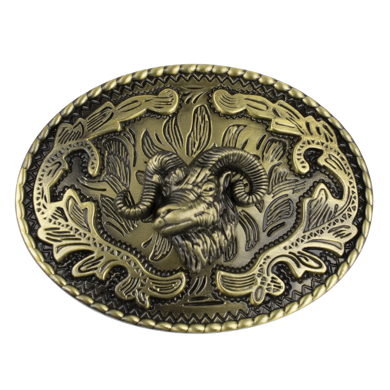 

Sheep's Head Belt Buckle Animal