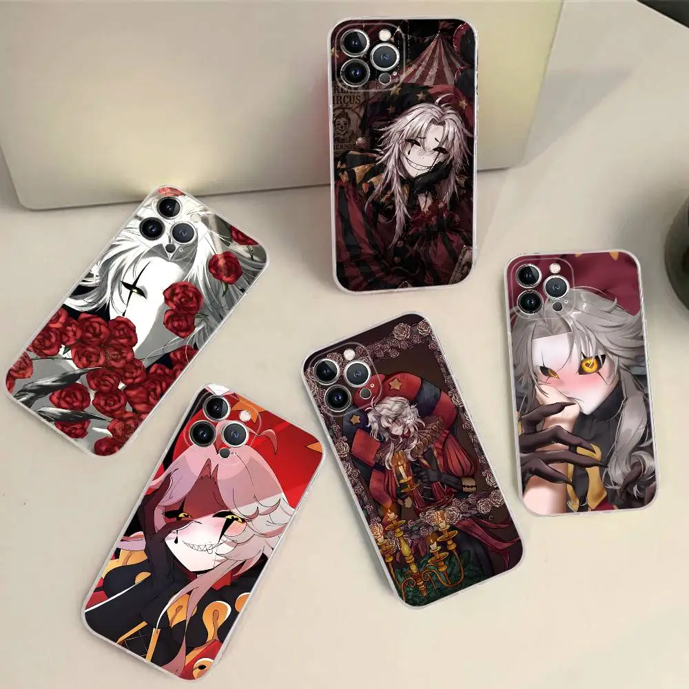 Pierrot The Freak Circus Funny Game For iPhone 17 16 Pro 15 13 16e 11 12 14 17 Pro Max Shockproof Anti-drop Cover