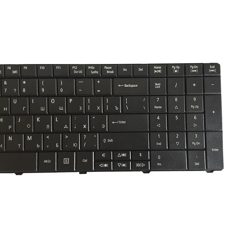 Clavier russe pour Acer TravelMate V5WC1 P253 P453 P253-E P253-M P253-MG P453-M P453-MG RU Noir PK130PI1B04 MP-09G33SU-6981W