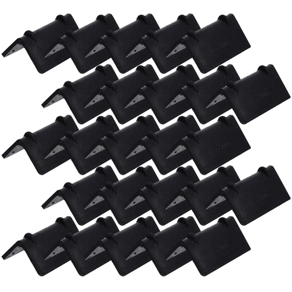 

50Pcs Packing Strap Corner Protectors Plastic Shipping Edge Guards Anti-Collision Cargo Corner Guards for Furniture Moving and