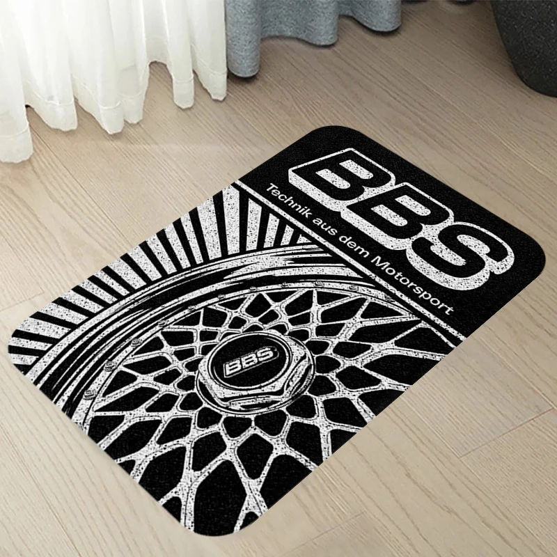 Doormats Non-slip Bedroom Mat Halllway Carpet Kitchen Floor Mat Flannel Living Room Decor Bathroom Rugs BBS Car Boot Carpets