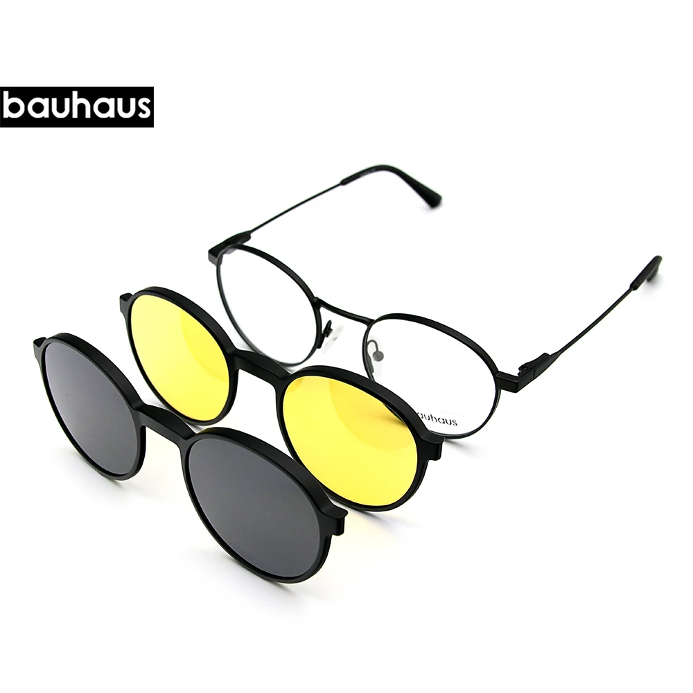 X108  Bauhaus Women Retro Round Prescription Eyeglasses Men 2022 New Vintage Myopia Optical Korean Eyewear