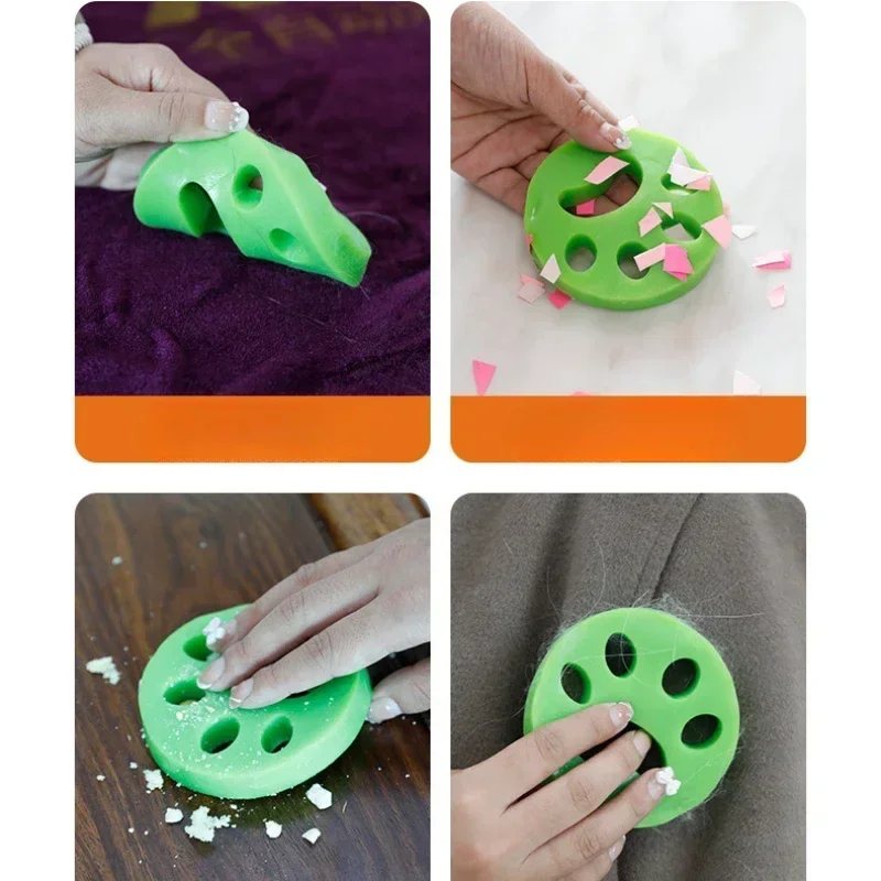 Reusable Silicone Brush  Hair Remover Pad Dog Fur Sticker Catcher Cleaning Washing Machine Pet Accessories Clothes Cleaning Tool