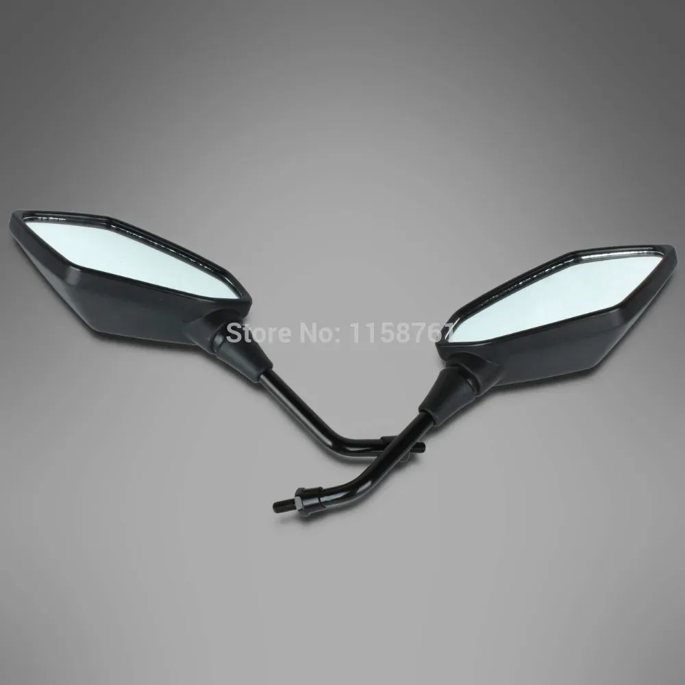 FREE SHIPPING Black rear view mirrors left right side For Kawasaki ZRX1100 ZRX 1100 1997 -2000 1998 1999