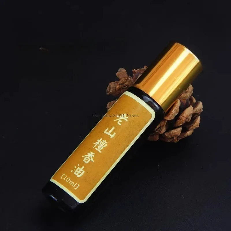 10Ml Natural Indian Old Mountain Sandalwood Oil Pure Praying Buddha Offering Fragrance Home Meditation Buddha Bead Purification