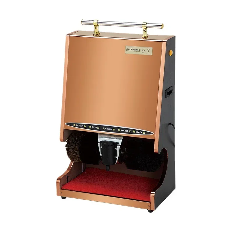 Multifunctional shoe shine machine