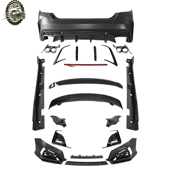 

Car Front Rear Bumpers Side Skirts Spoiler Exterior Parts Bodykit Universal for Accord2018-2022
