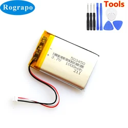 New 523450 503450 3.7V 1000mAh Battery For Cor sair Void RGB, Corsair Void Pro RGB Headset Accumulator 3-wire Plug + Free Tools