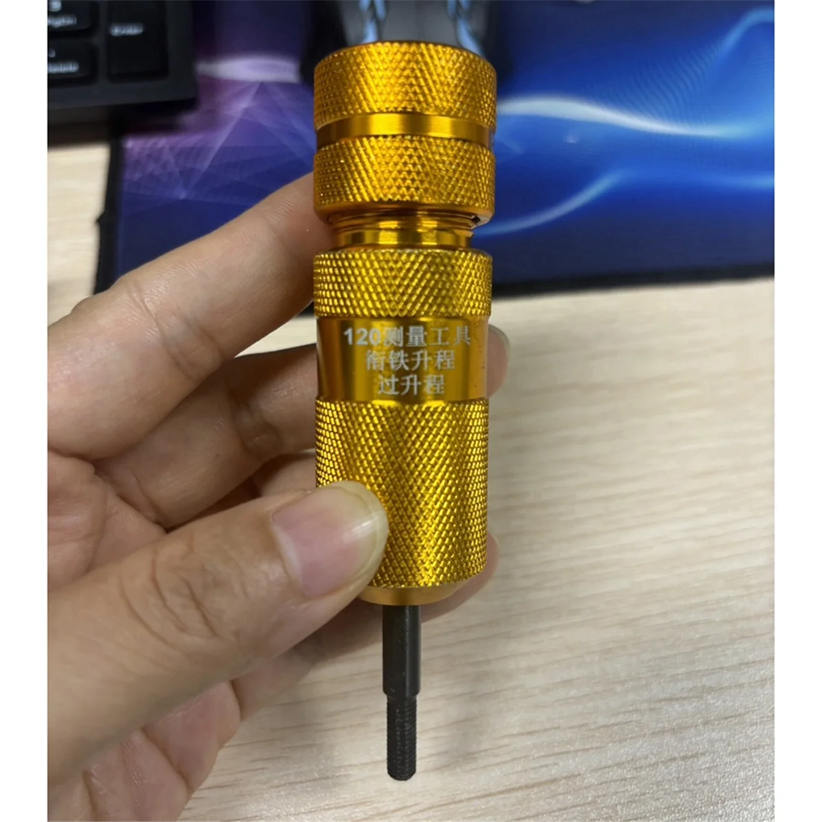 Common Rail Injector Dynamic Armature Measuring Travel Stroke Tool for BOSCH 120 SeriesCummins Injectors