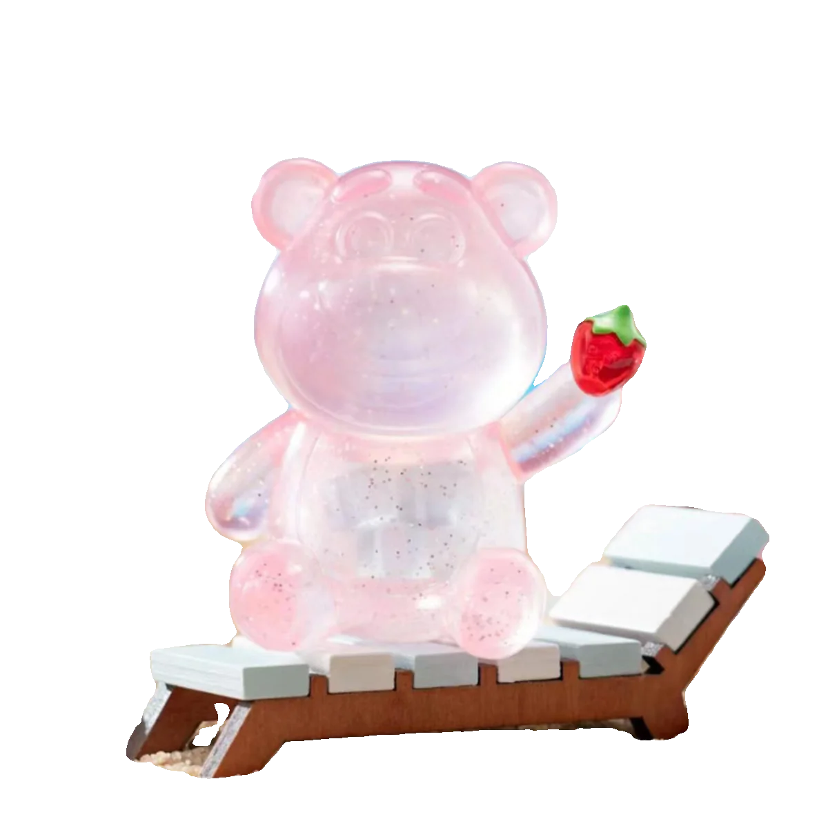 ディズニーストロベリーベアシリーズストロベリーアイスフィギュアトイストーリートレンディプレイブラインドボックステーブル装飾飾り女性ギフト人形