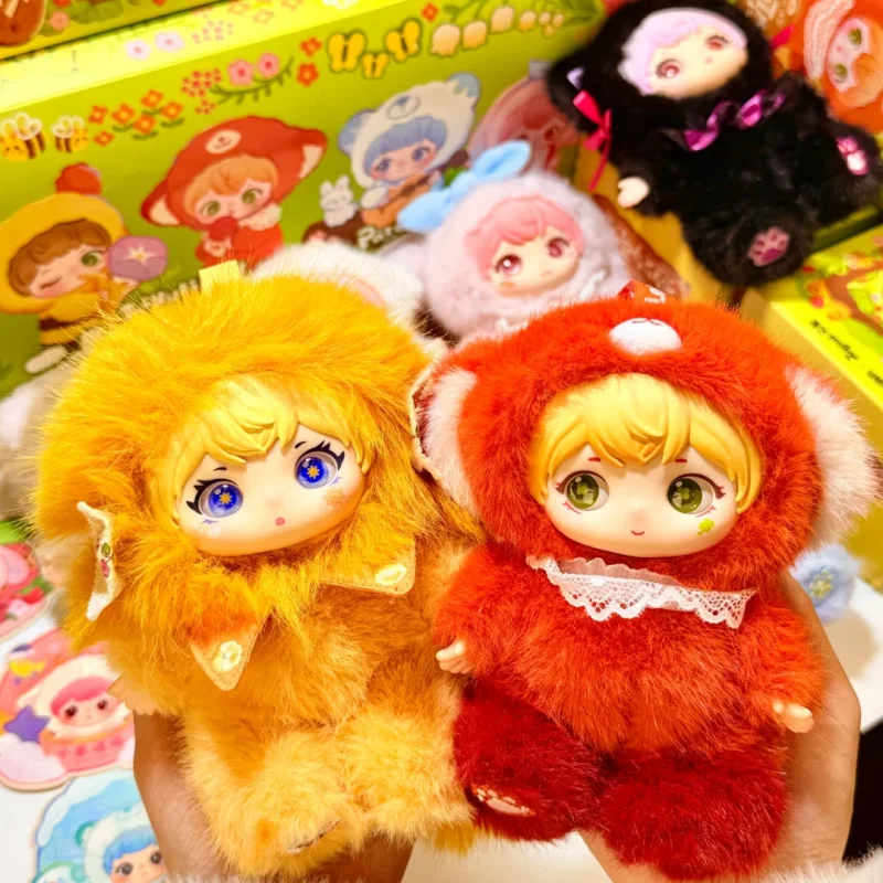 

Original Genuine Ziyuli Animal Party Series Blind Box Cute Action Anime Figure Mystery Box Toys Kawaii Dolls Model Toys Gifts
