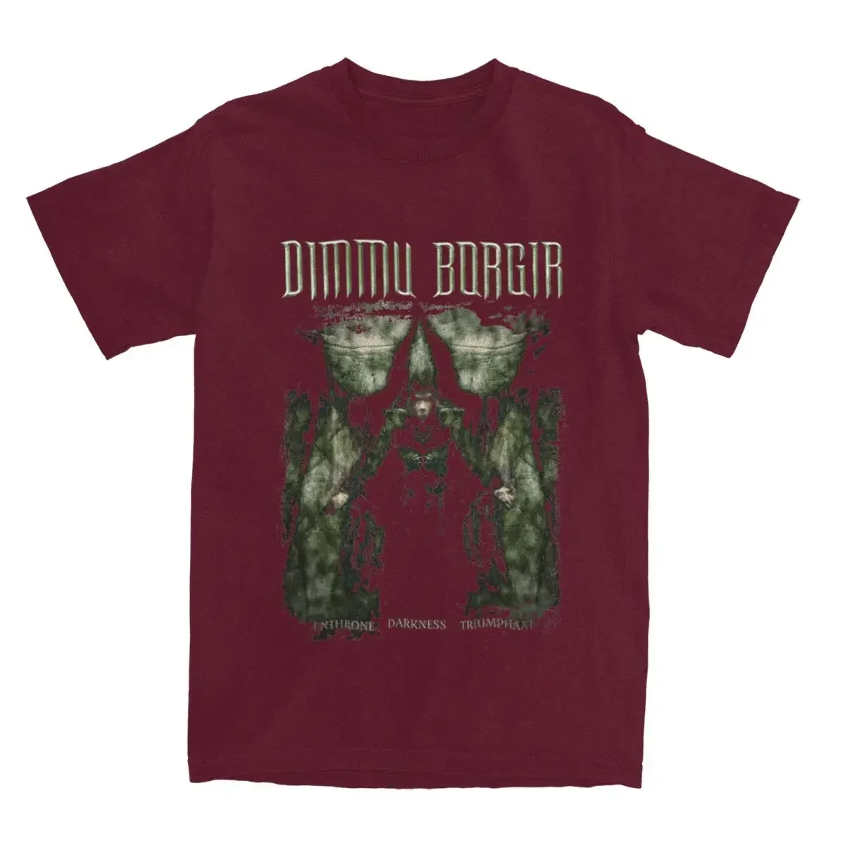 Cotton Tee Crewneck Short Sleeve Clothing Dimmu Borgir Band Merch Shirt Men Women Enthrone Darkness Cool Pure 2024 vintage male