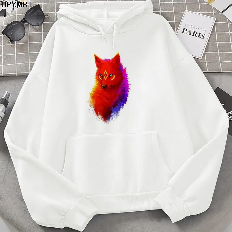 Autumn And Winter Women Sweatshirt Hoody Ladies Hooded little Dinosaur Prints Casual Pullovers Korean Girls Long Sleeve Clothes