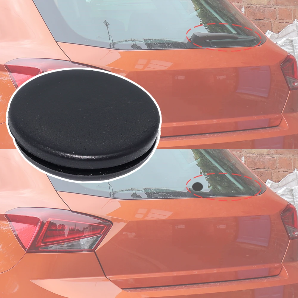 

Rear Window Wiper Windshield Delete Bung Grommet Seal Blade Arm Cap For SEAT Ibiza MK3 MK4 Mk5 2002 2003 2004 2005 2006 - 2015