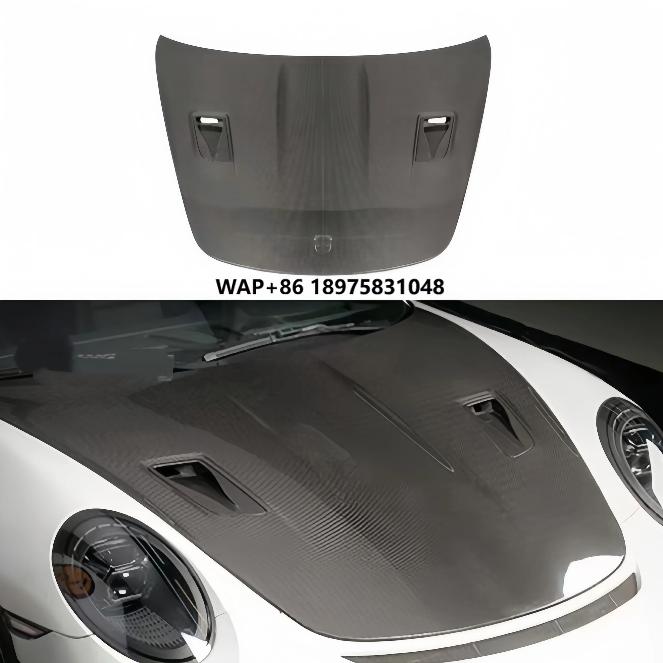 

High Quality Dry Carbon Fiber Engine Hood for 911 991.1 991.2 GT3 GT2RS 991 GT2 RS New Upgrade