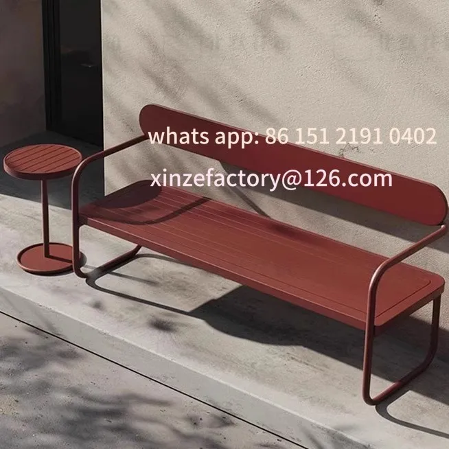

Customizable outdoor patio bench balcony