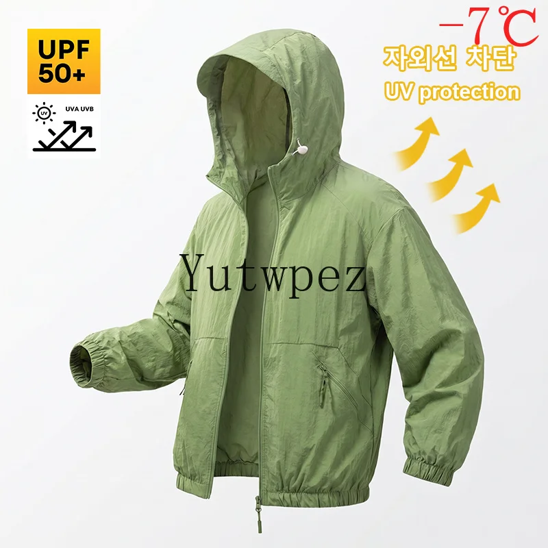Unisex Sun Protection Jacket UPF88+ Waterproof Quick Dry Lightweight Windbreaker Outdoor Hiking Camping Fishing Summer Jacket