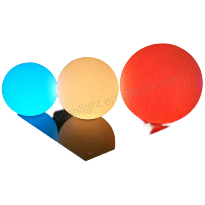 20cm Switch and Remote Control Rechargeable Led Floating Ball On Swimming Pool