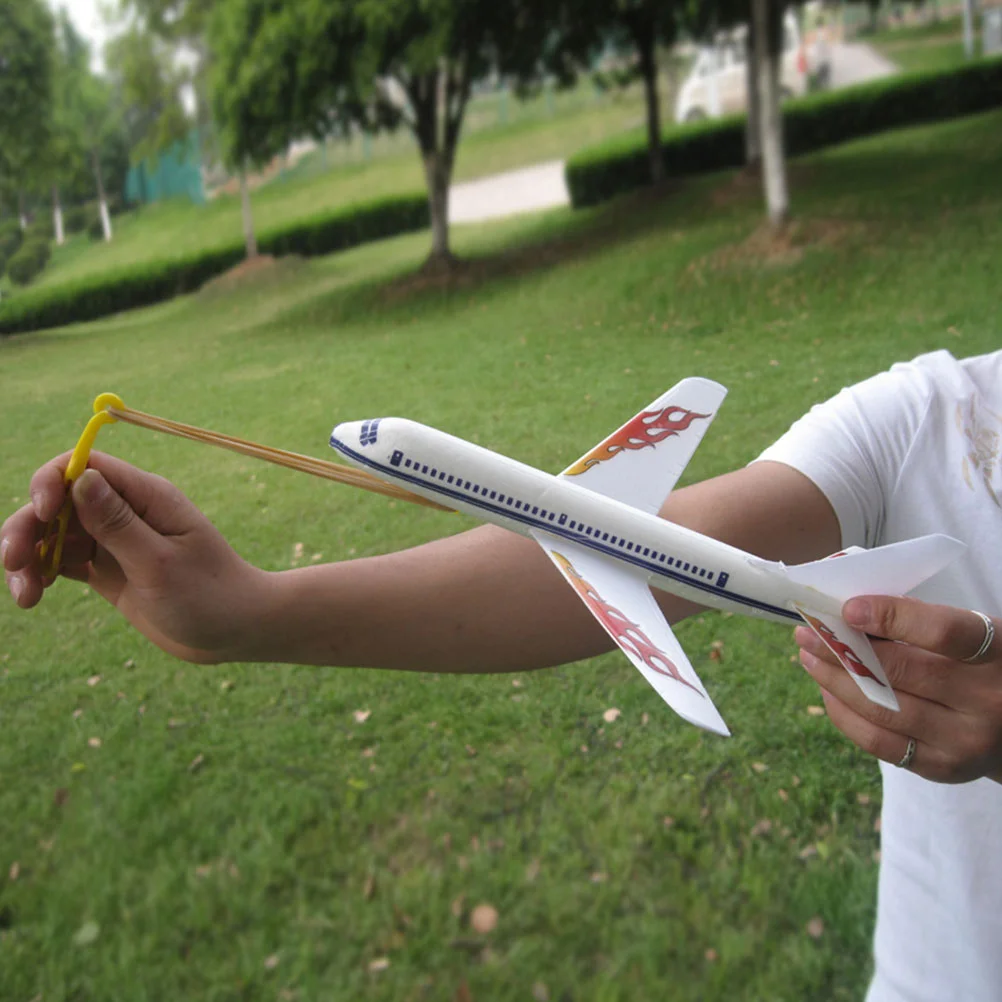 子供のためのカタパルト飛行機モデル,明るい飛行機,偽の泡,飛行機のおもちゃ