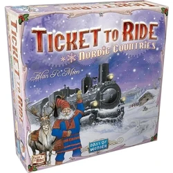 Ticket to Ride Nordic Countries Board Game Family Multiplayer Friends Party Play Cards Game Plot Collection Toys Gifts