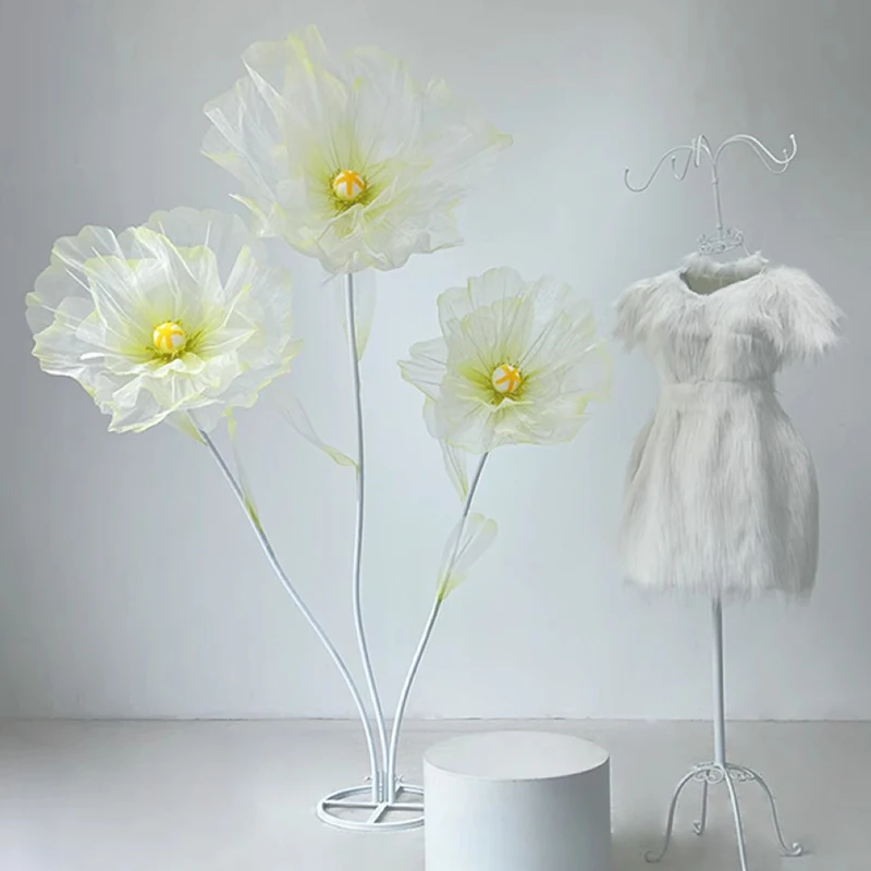 160cm Artificial Flowers Wedding Decoration Road Lead Flower Table Garden Decoration Window Display Props Home Decor Mariage