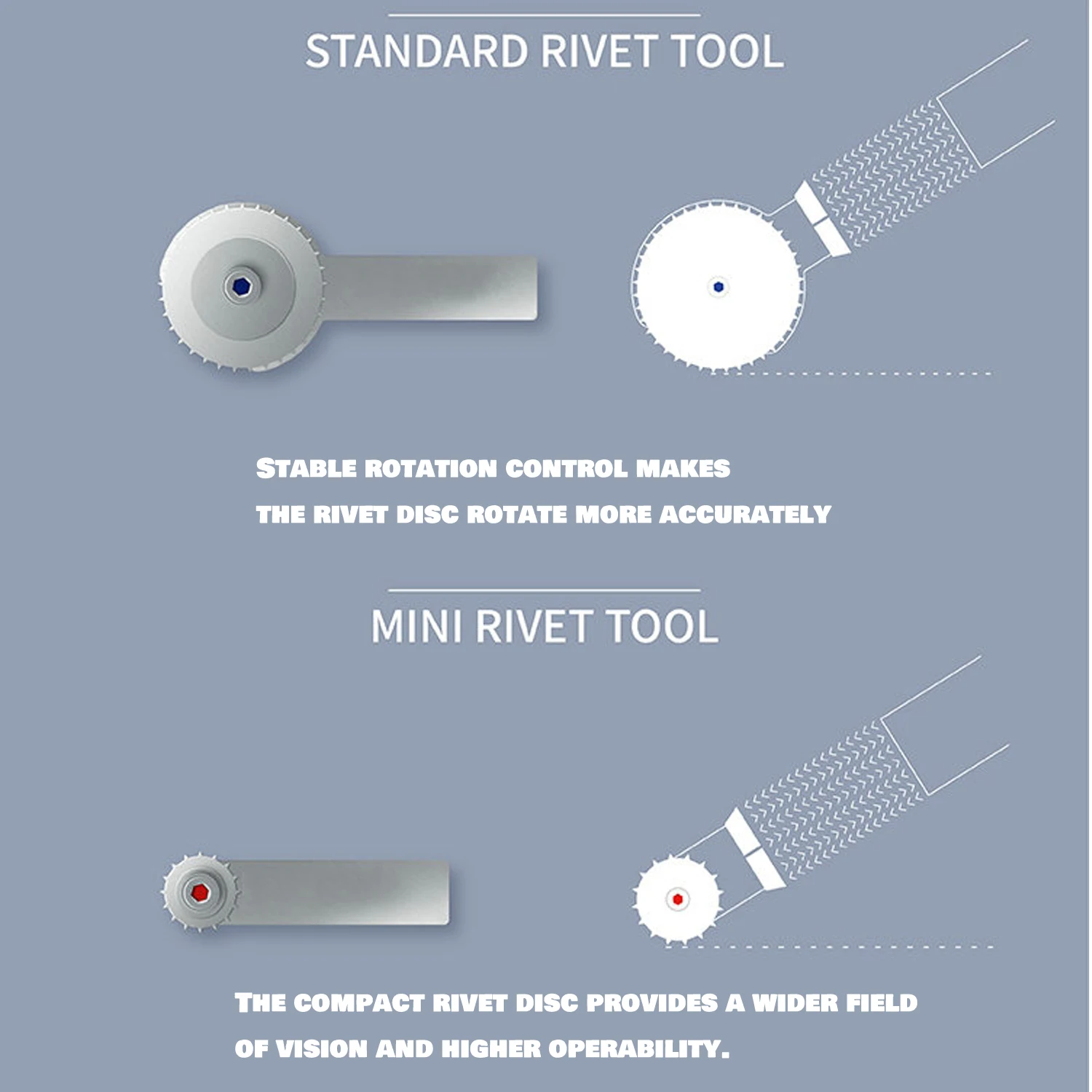 JOYSTAR-Model Rivet Maker Tool com Handle, Hobby Craft, Building Accessories