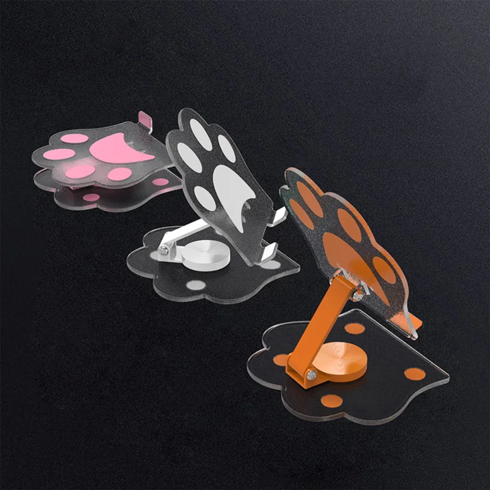 

Cat Claw Mobile Phone Holder Adjustable Portable Mobile Phone Bracket Cute Foldable Cellphone Stand Home/Office