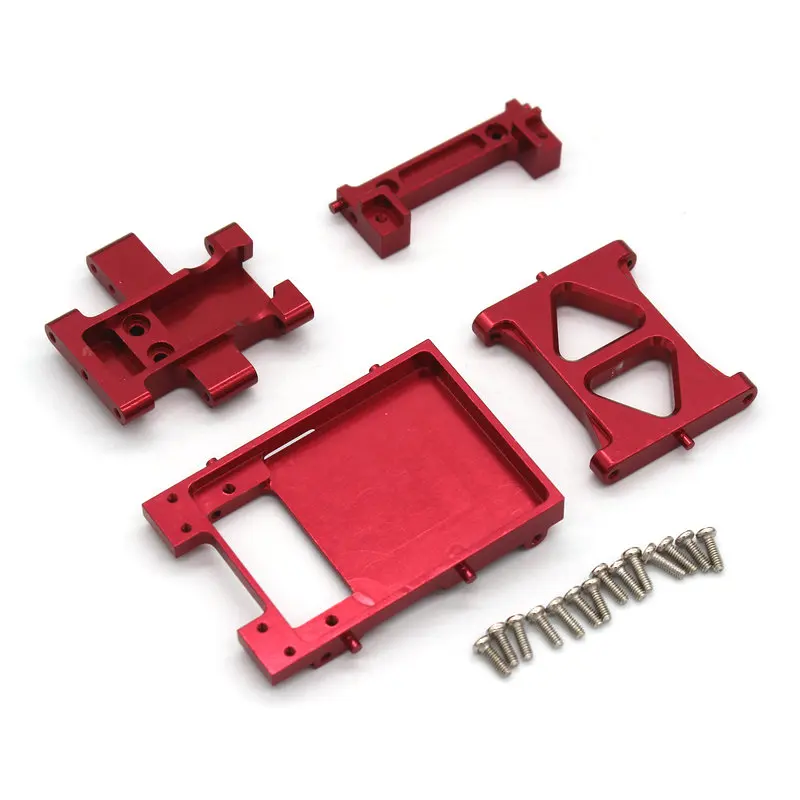 Metal FMS 1/18 Red Horse Thunderstorm Model Remote Control Car Accessories Set - Red Collection