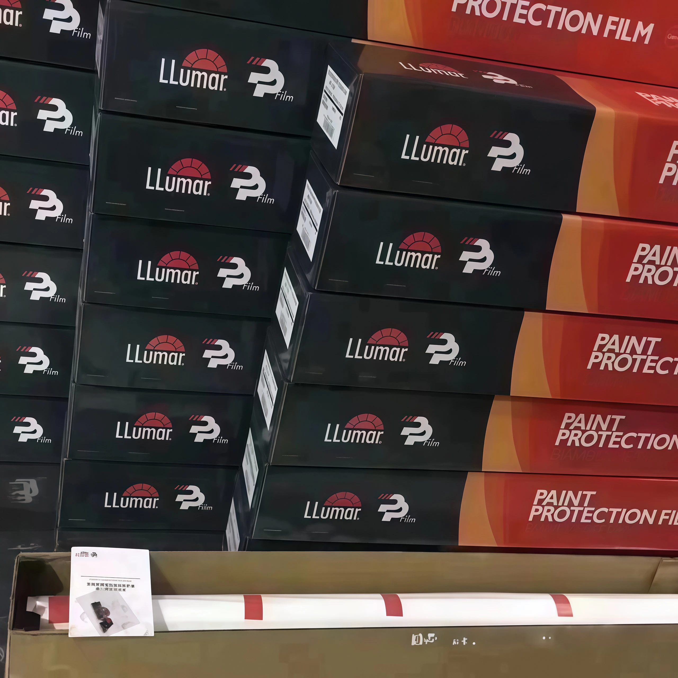 Original American LLumar PPF TPU Paint Protection Film High Gloss Transparency Self-Healing Anti-Yellowing Hydrophobic