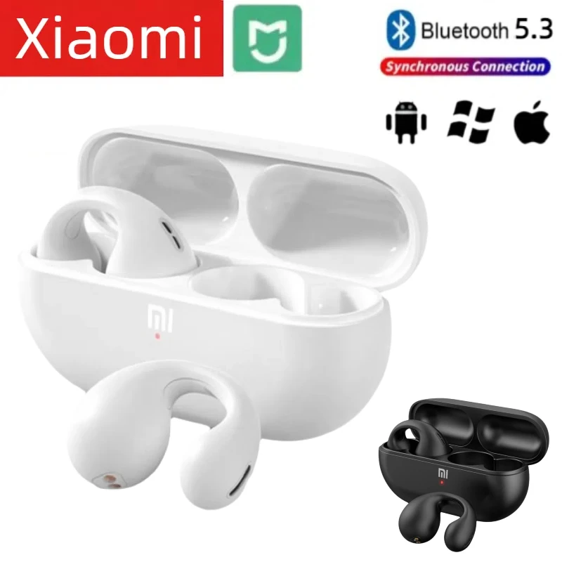 Xiaomi Mijia Bone Conduction Bluetooth Earphones Wireless Headset Mini Sport Earbuds TWS Ear Hook Waterproof Portable Headphones