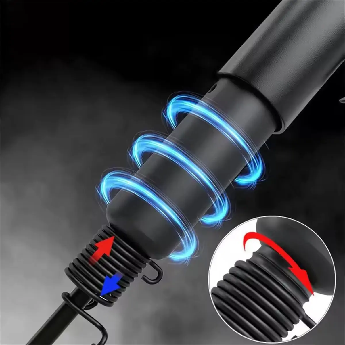 150Type Air Hammer Kit 4600 BPM with 4 Chisels & Scraper for Auto Repair and Metalworking