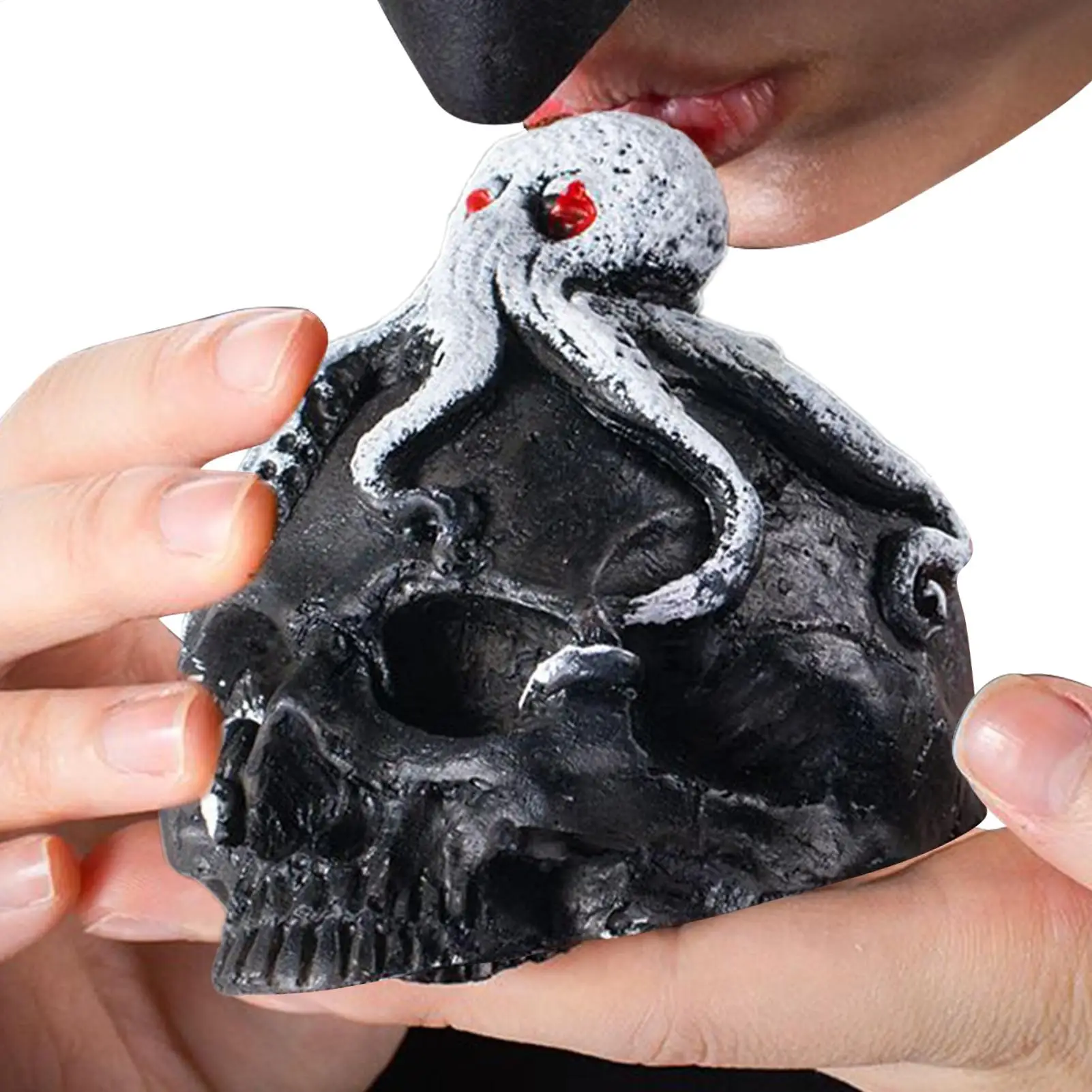 

Свисток смерти, инструменты для розыгрышей на Хэллоуин, рог черепа смерти, свисток осьминога для пикника на открытом воздухе, пешего туризма, альпинизма