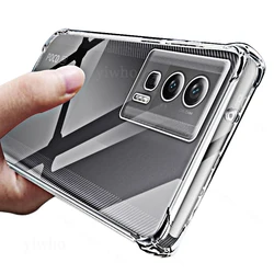 Ultra Thin Clear Silicone Case for Xiaomi POCO F5 Pro F4 F3 F2 X5 X4 X3 X2 M5 M4 M3 M2 Pro GT Soft Transparent Back Cover Shell