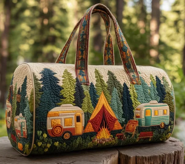 

3D Printed Quilted Travel Bags Sport Bags Personalized Gifts Custom Handbag Tote Bag Training casual Bag Beach Hiking Camping