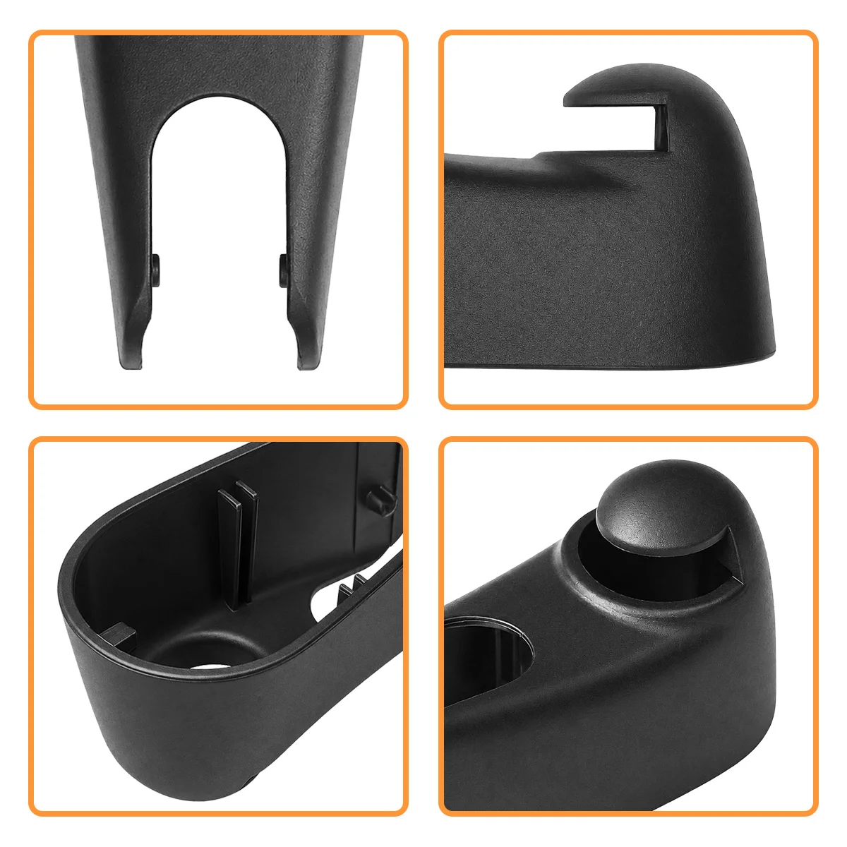 Mutterkappe für den Heckscheibenwischerarm, passend für Mini Cooper 2005-2013, Cooper Countryman 2011-2016, 61627129282, Außenzubehör – Detail 7