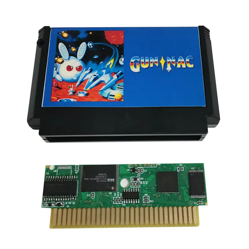 GUNNAC Game Cartridge For Fc Video Games 8 Bit 60 Pin Game Console