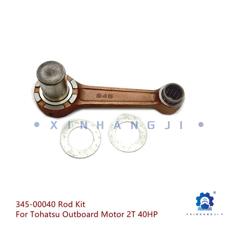 

Boat Engine Connecting Rod Kit 369-00040 For Tohatsu Outboard Motor 2 Stroke 4HP 5HP,345-00040 For 40HP