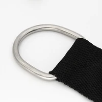 1piece Stainless Steel Dee D Ring Buckle for Webbing Backpack Bag Parts Leather Craft Bag Strap Belt Purse Pet Collar Clasp 5