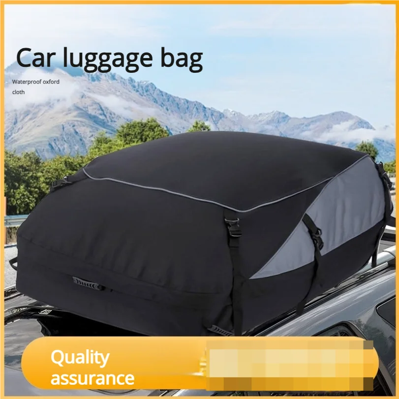 Car Roof Rack Luggage Bag 600DSUV Foldable Self Drive Travel Equipment
