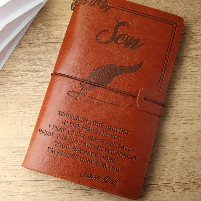 Vintage Travel Diary Book Old Style Leather Notebook Daily Business Office Work Notepad Gift for Daughter/Son/Wife 2023-2024