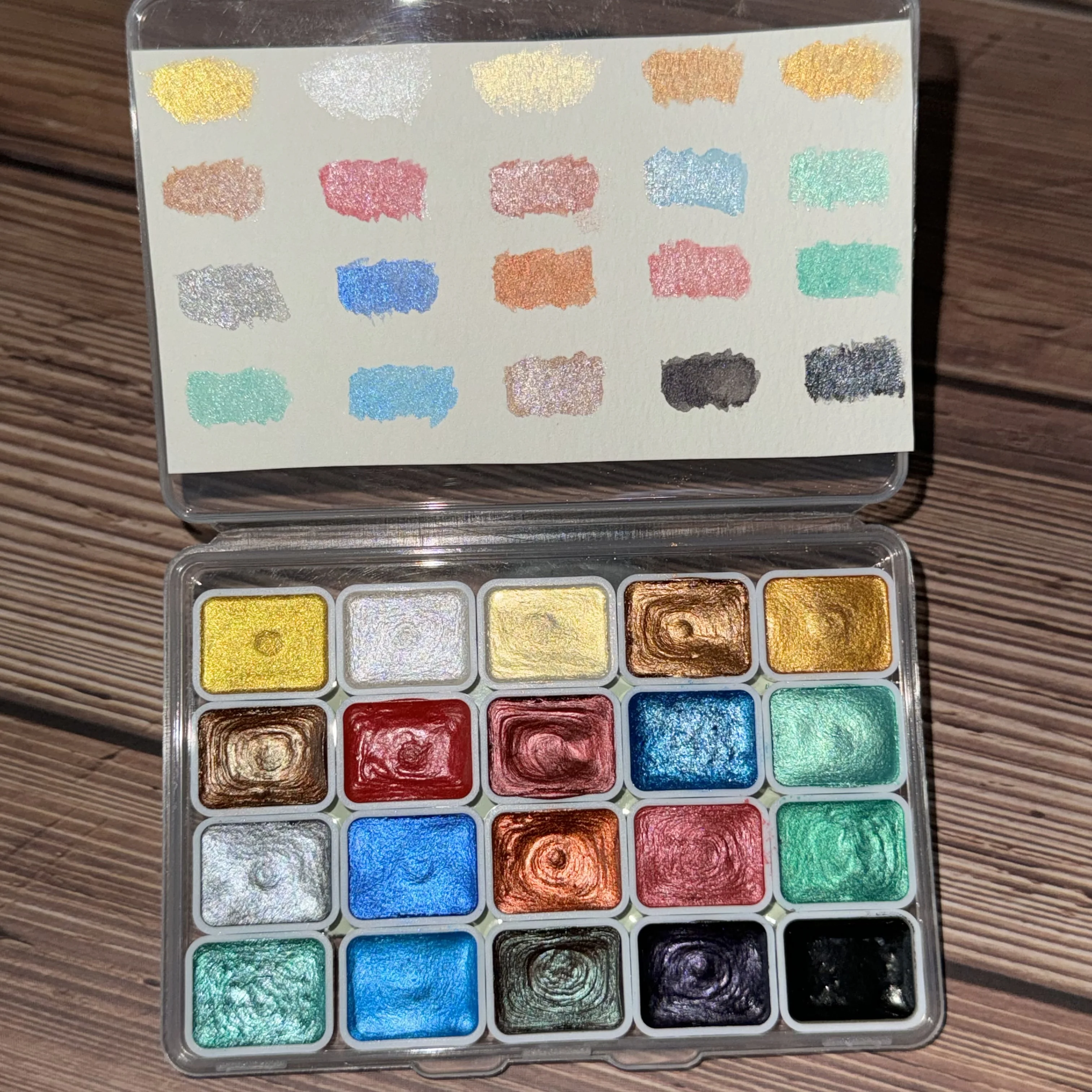 Shimmer 20 Colors W…