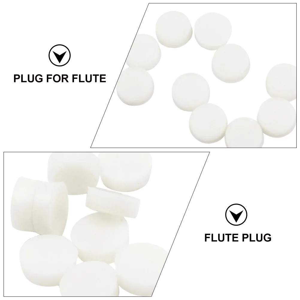 

40 Pcs Flute Sound Hole Plug Flutes Repair Key Cover Covers Component