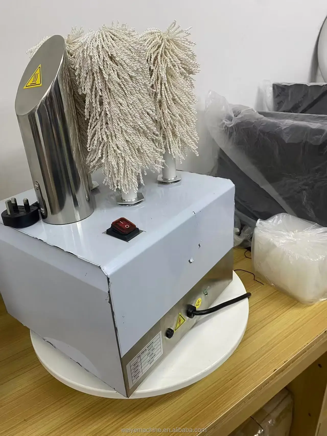 Cleaning GlassCups Restaurant Cafe Use d Cup Polisher Drinking Dryer Hotel Glass Edge Polishing Machine Cup Glass Dryer Polisher