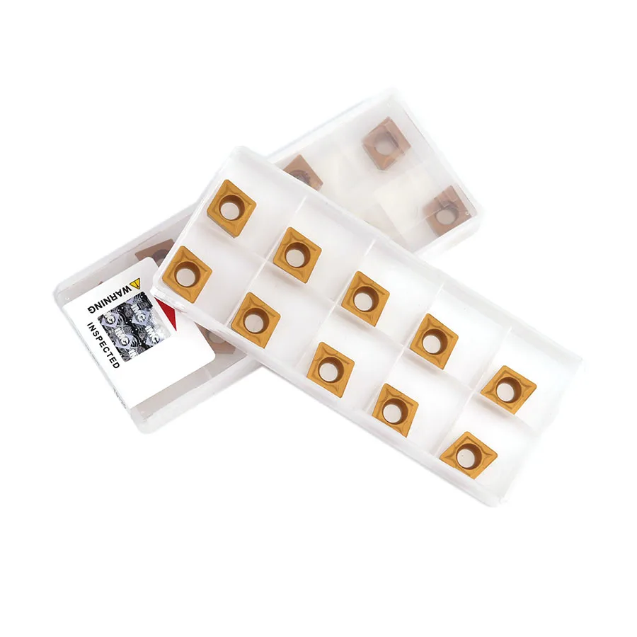 CCMT060204 ccccmt09t304 Inserts T9125 inserti in metallo duro tornio CNC utensili da taglio foro interno lame per tornitura taglierina in acciaio