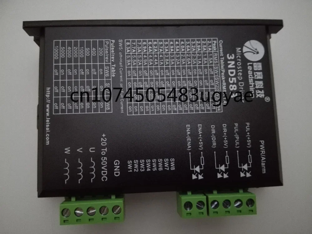 Imagem -03 - Motorista Deslizante Analógico Trifásico Micro Deslizante Máximo 50 Vdc 8.3a 300 Khz 3nd583