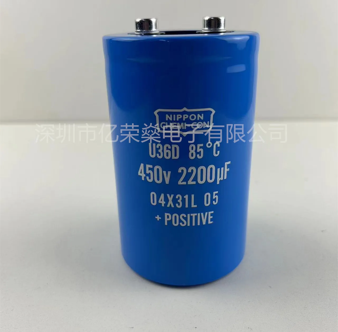 NIPPON new original black gold steel U36D 450V2200UF 85�� Danfoss electrolytic capacitor