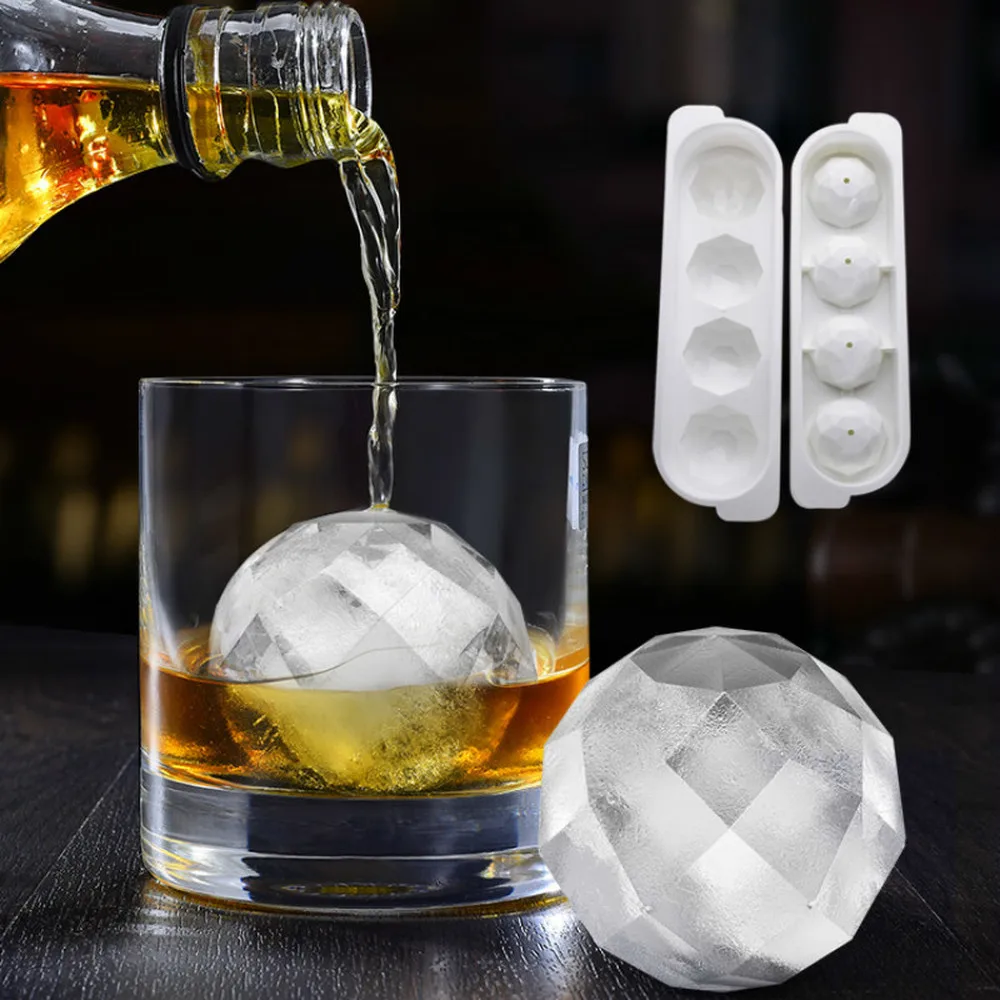 Japan Ice Cube Mold Whiskey Ice Ball Maker New Safety Plastic 5cm Ice Ball DIY Home Bar Party Cocktail Use Recommend